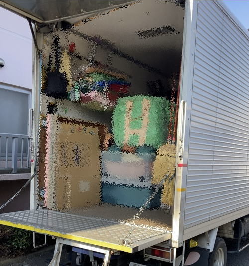 部屋片付けサービスビフォー画像